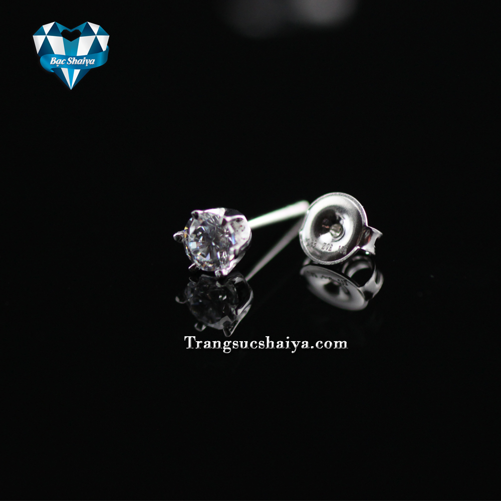 Khuyên tai nam Bạc Shaiya KN 58