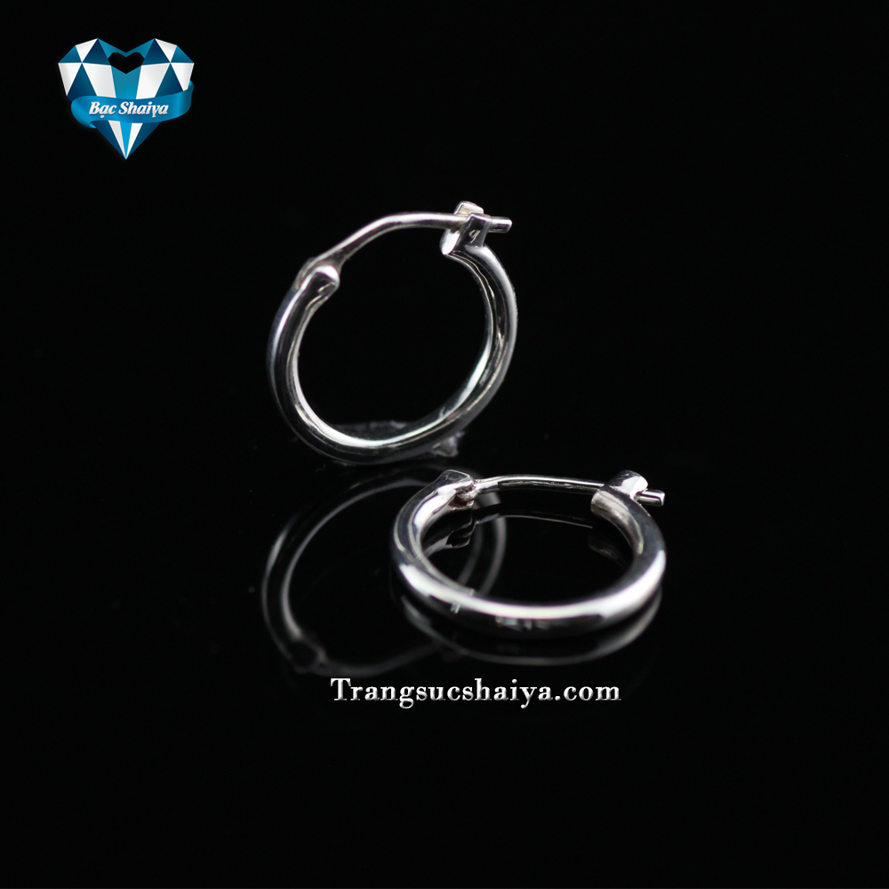 Khuyên tai nam Bạc Shaiya KN 66