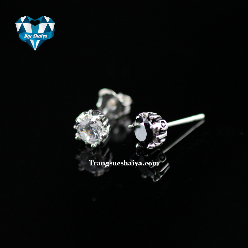 Khuyên tai nam Bạc Shaiya KN 41