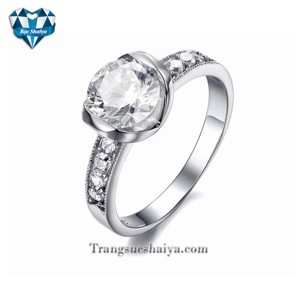 NHẪN NỮ BẠC SHAIYA NN 80 NHẪN NỮ BẠC SHAIYA NN 80