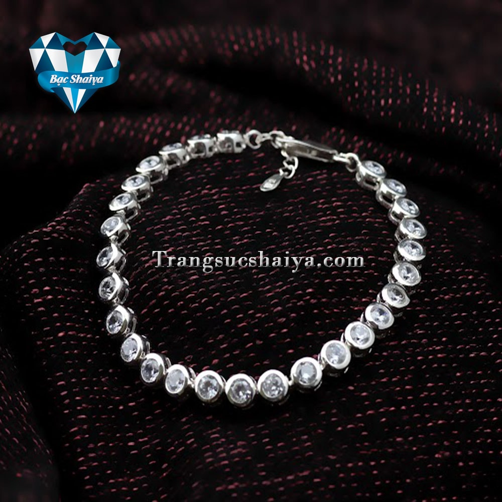 Lắc tay nữ Bạc Shaiya LT 02