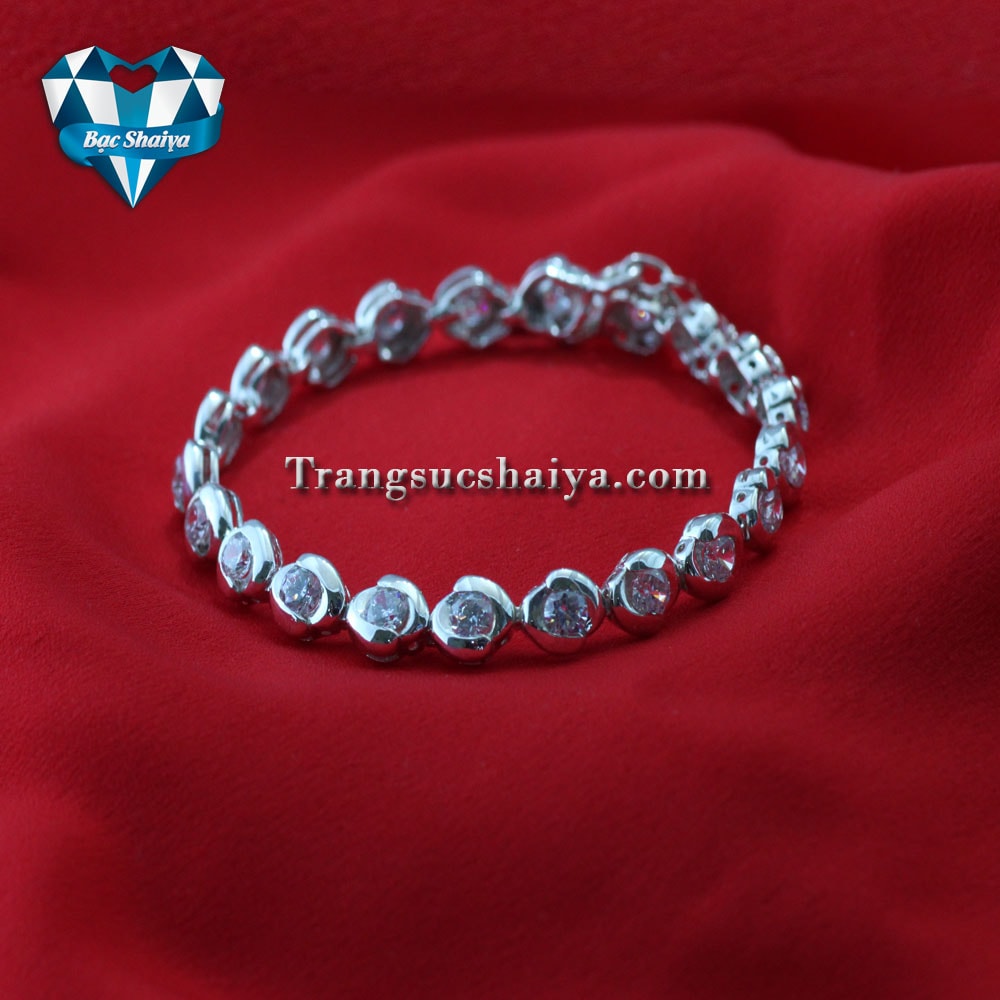 Lắc tay nữ Bạc Shaiya LT 34