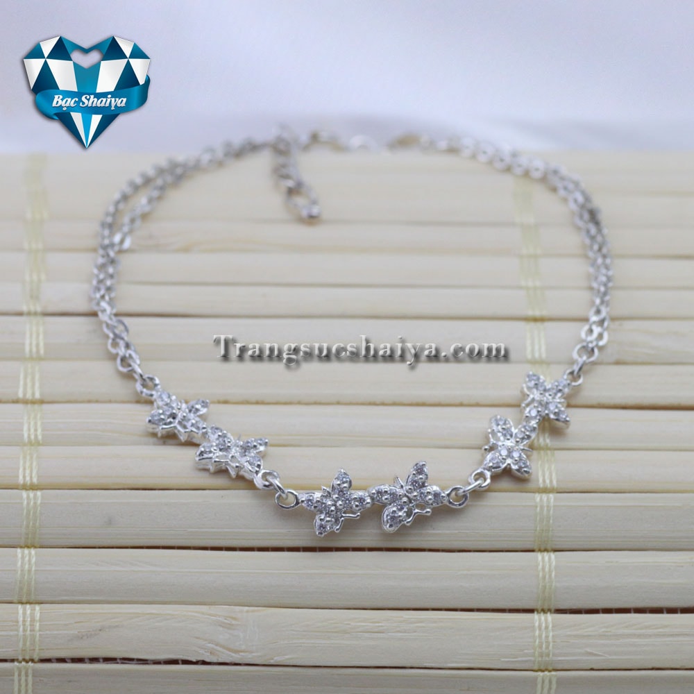 Lắc tay nữ Bạc Shaiya LT 37 Lắc tay nữ Bạc Shaiya LT 37