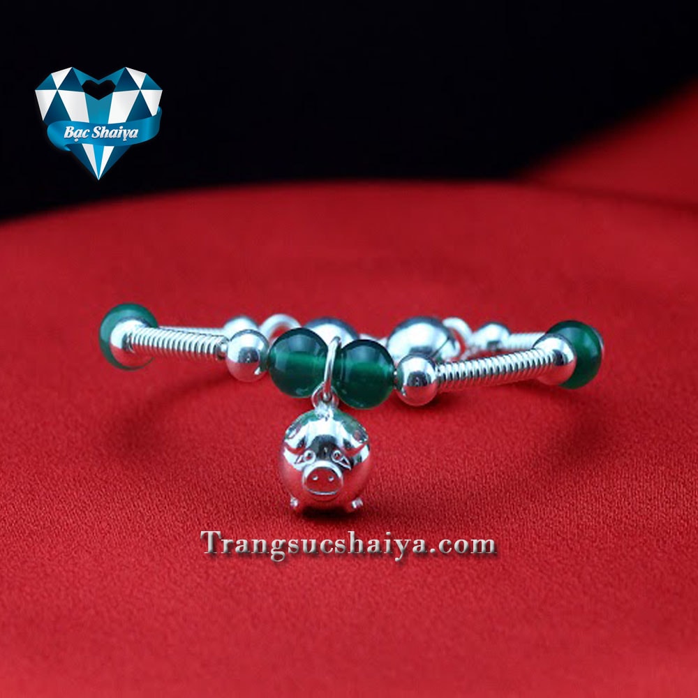 Vòng trẻ em Bạc Shaiya VE 01