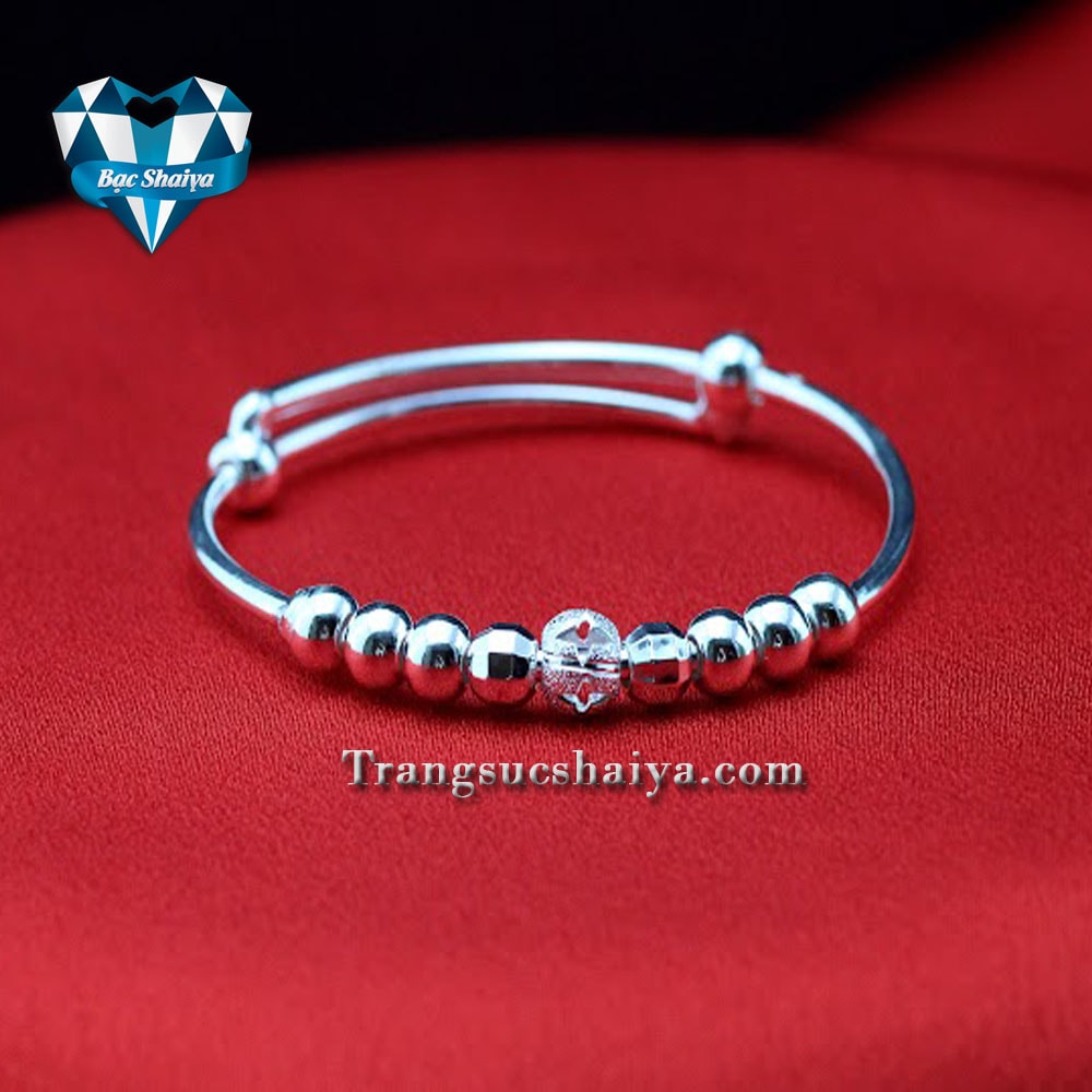 Vòng trẻ em Bạc Shaiya VE 03